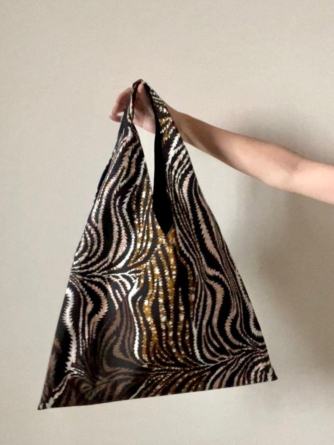 African BIG tote (banana king pattern)