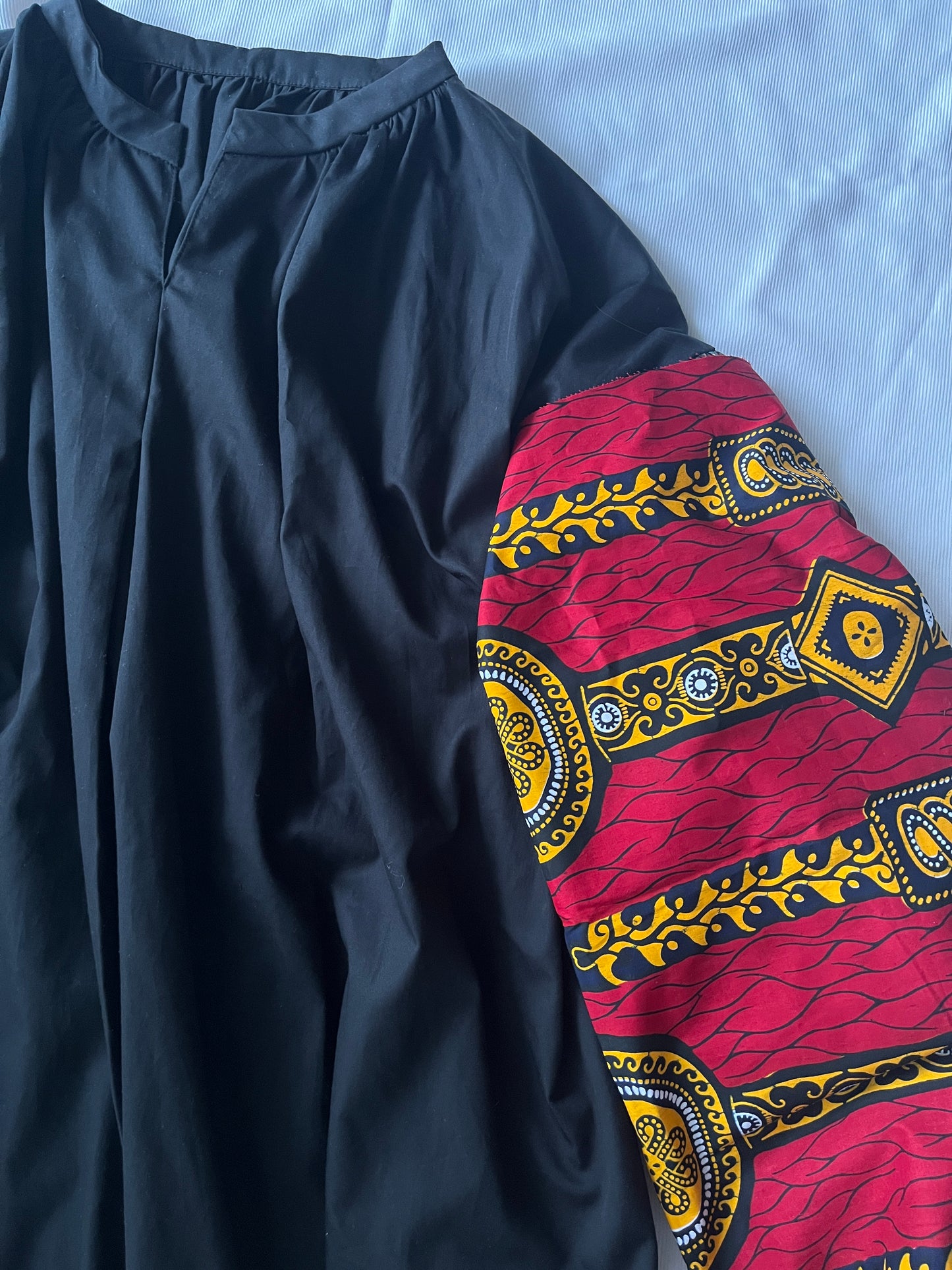 【受注生産】お袖の柄が選べるMy Dress/ボリューム袖ワンピース