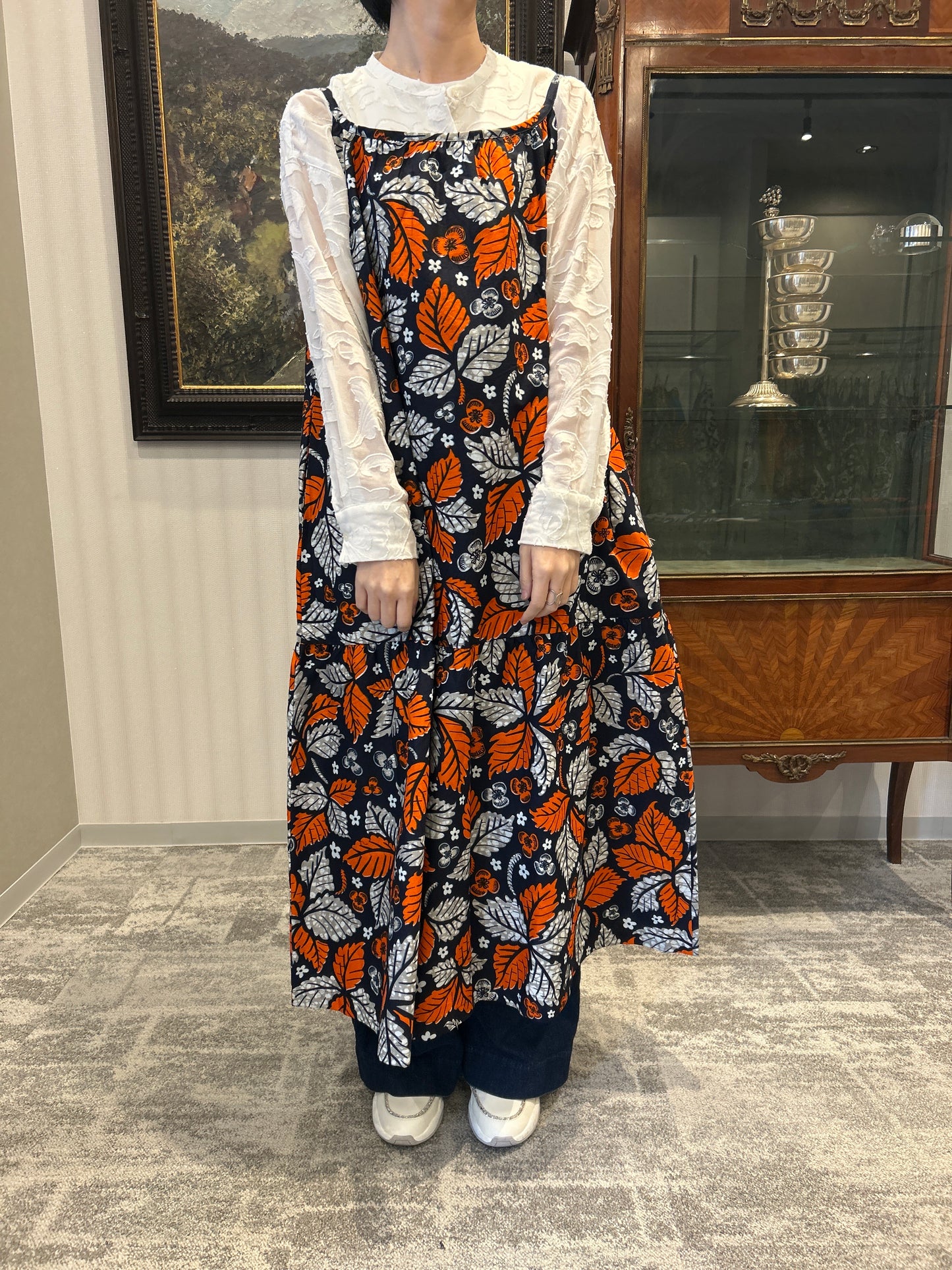 【再販/即納】バティックキャミワンピース(16柄)