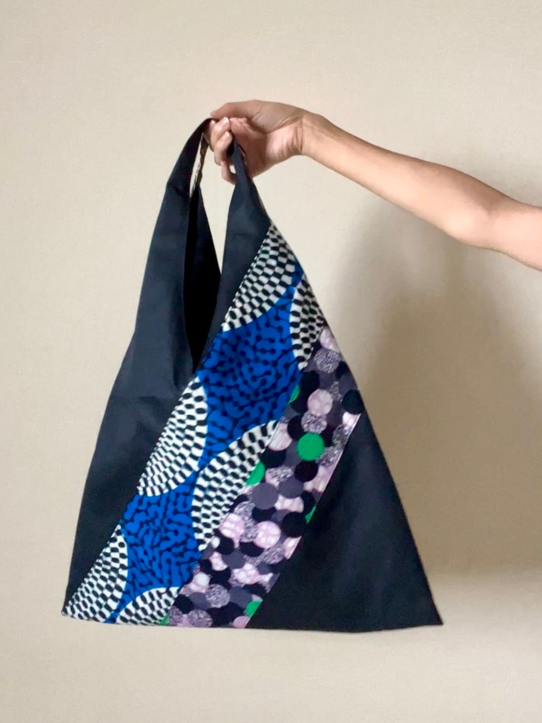 African BIG tote (banana king pattern)