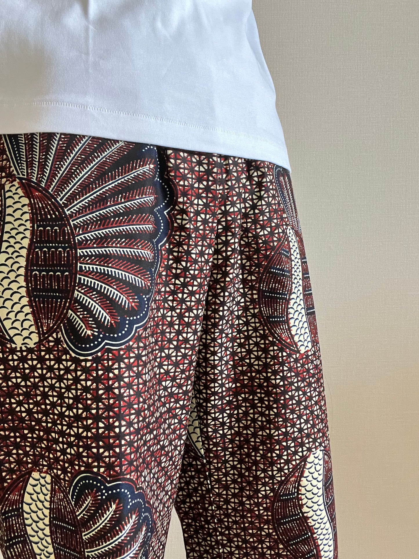 Straight pants (banana king pattern)