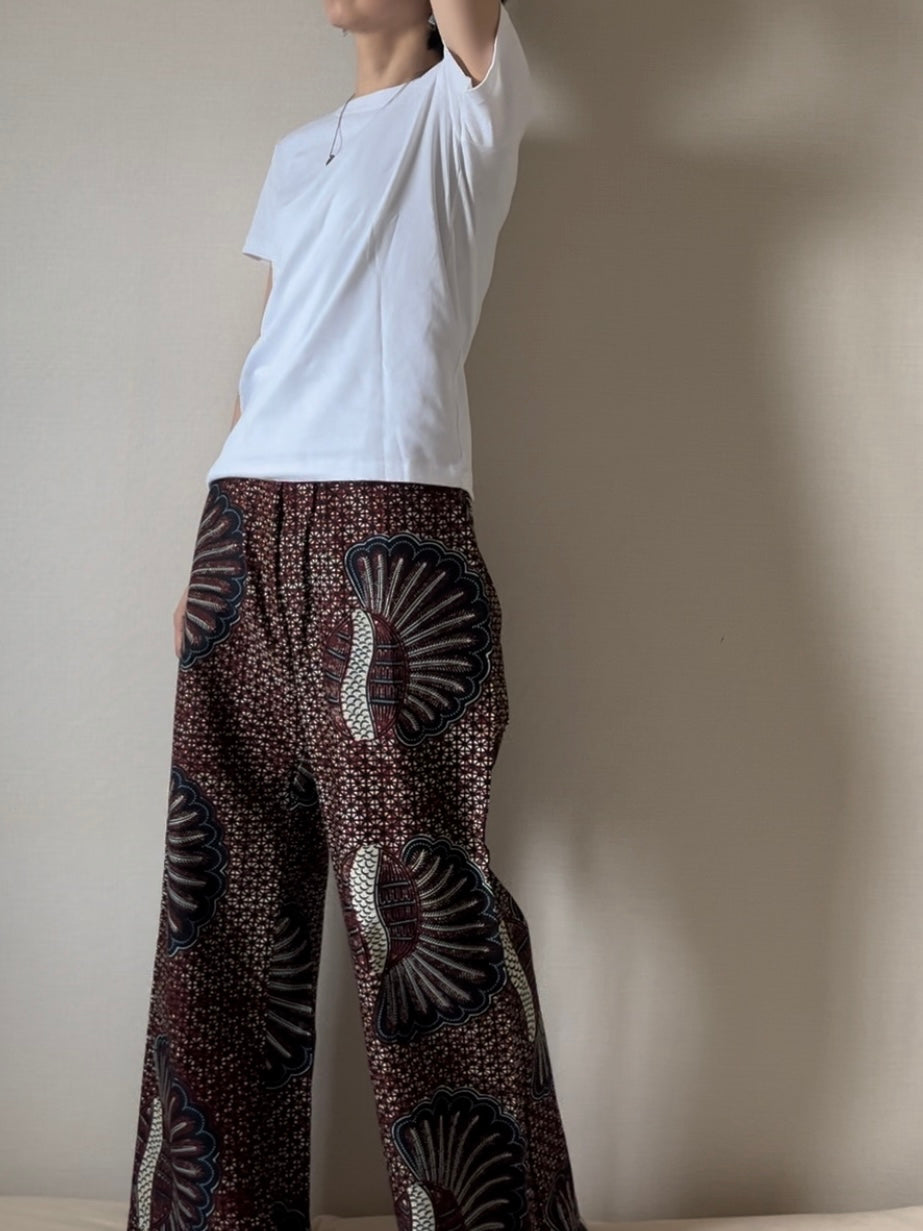 Straight pants (banana king pattern)