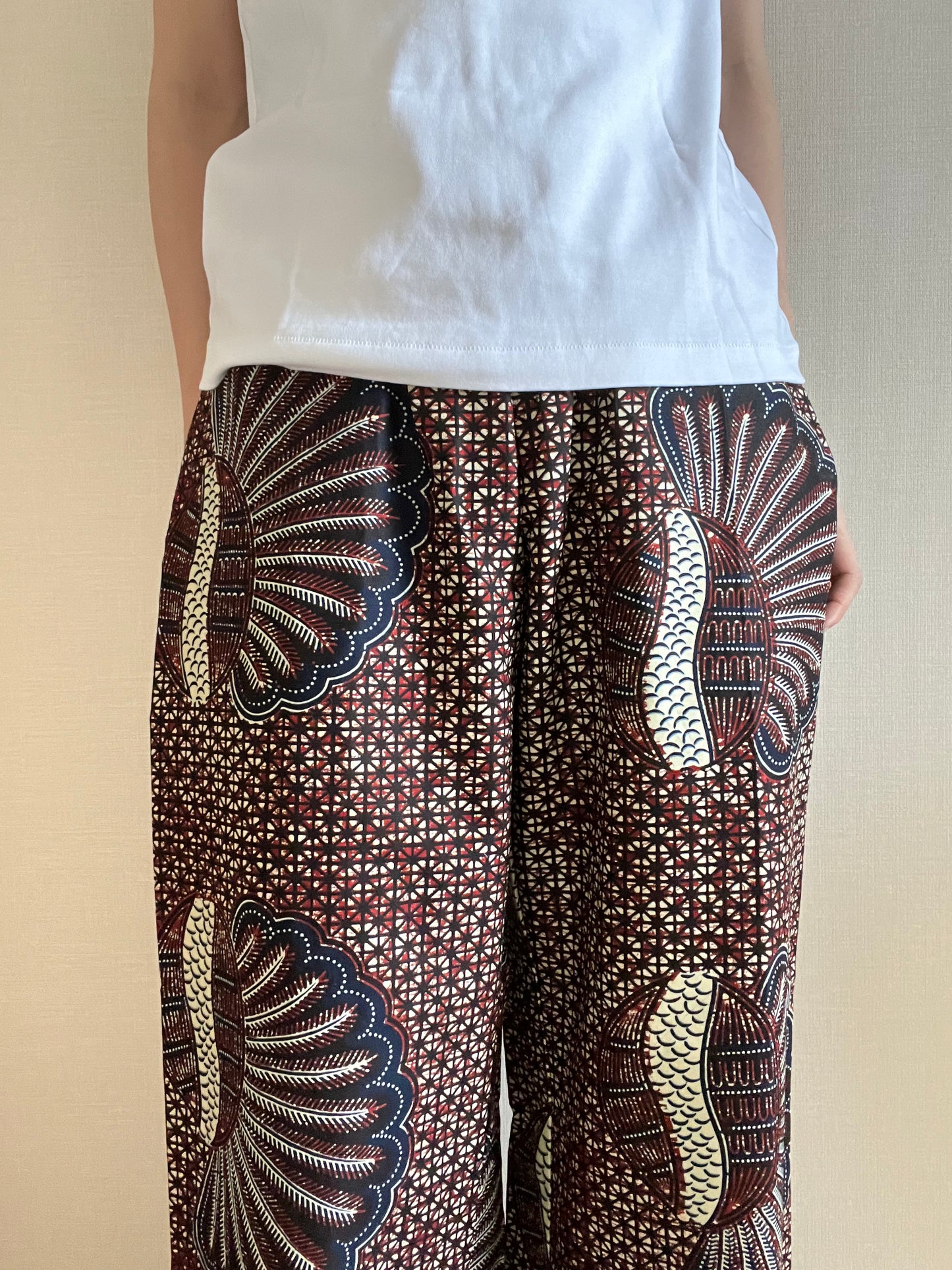 Straight pants (banana king pattern)