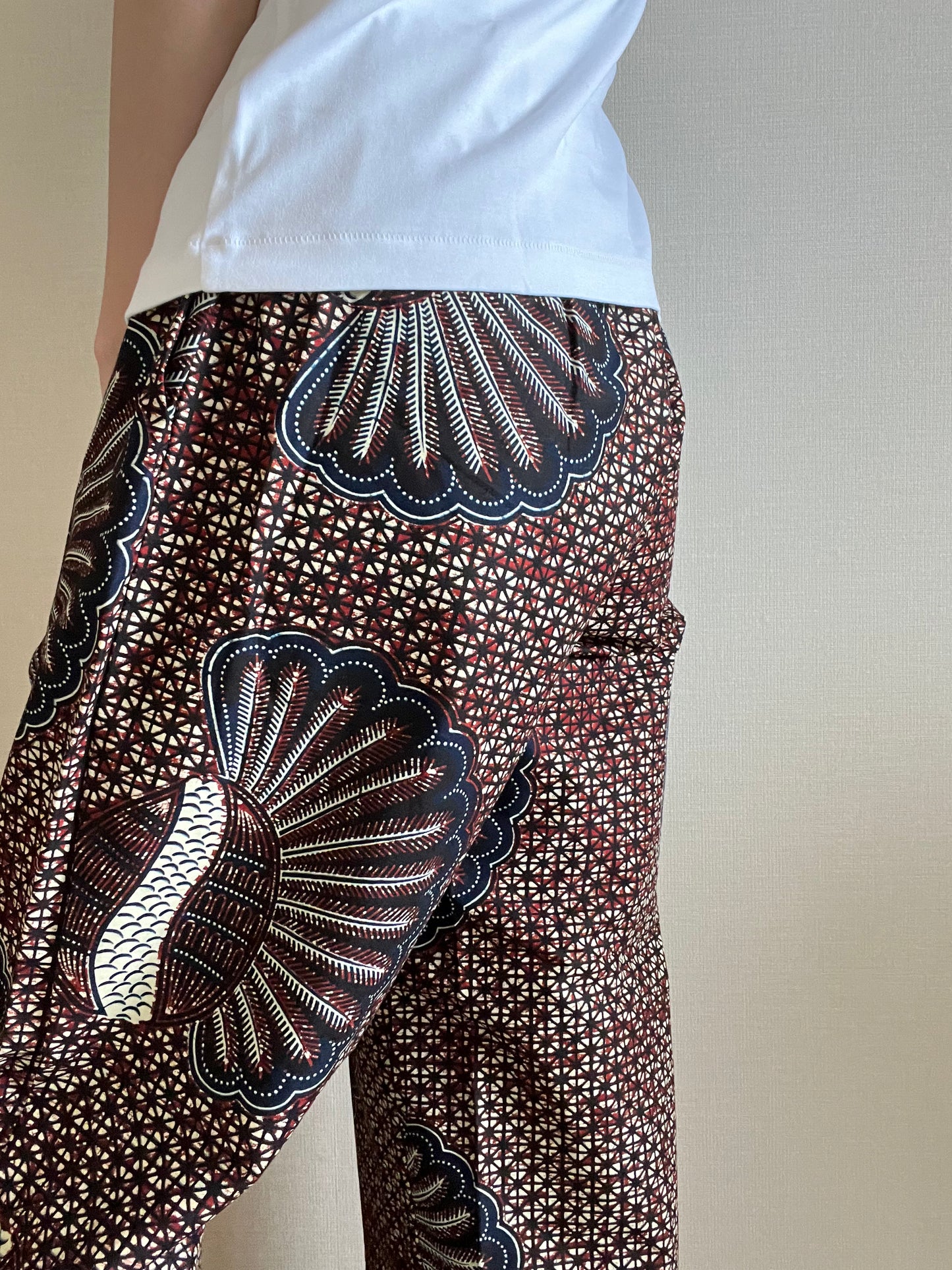Straight pants (banana king pattern)