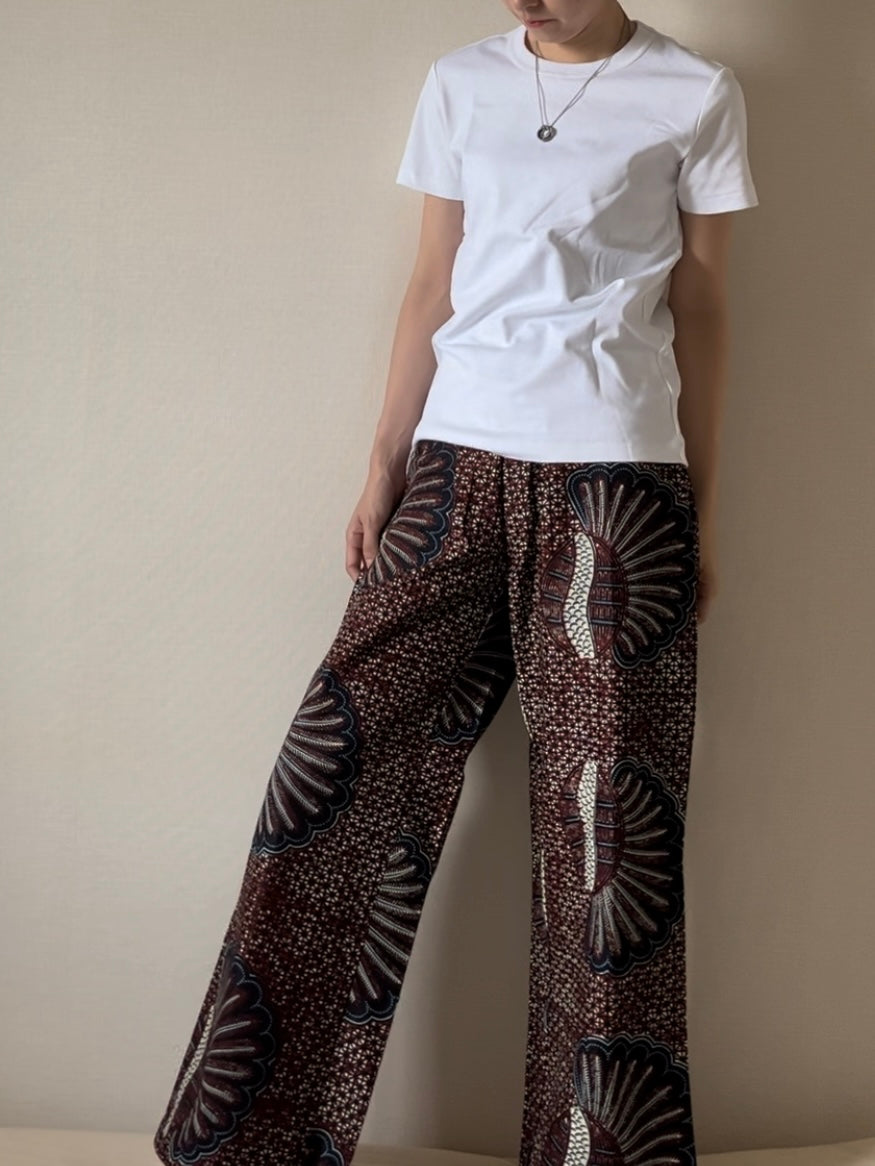 Straight pants (banana king pattern)