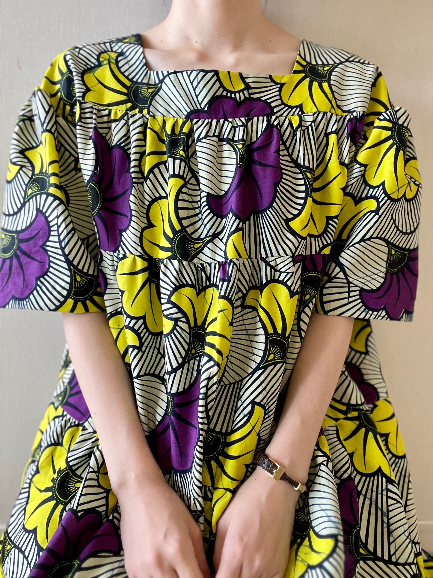 African Batik Dress (Marriage Pattern)