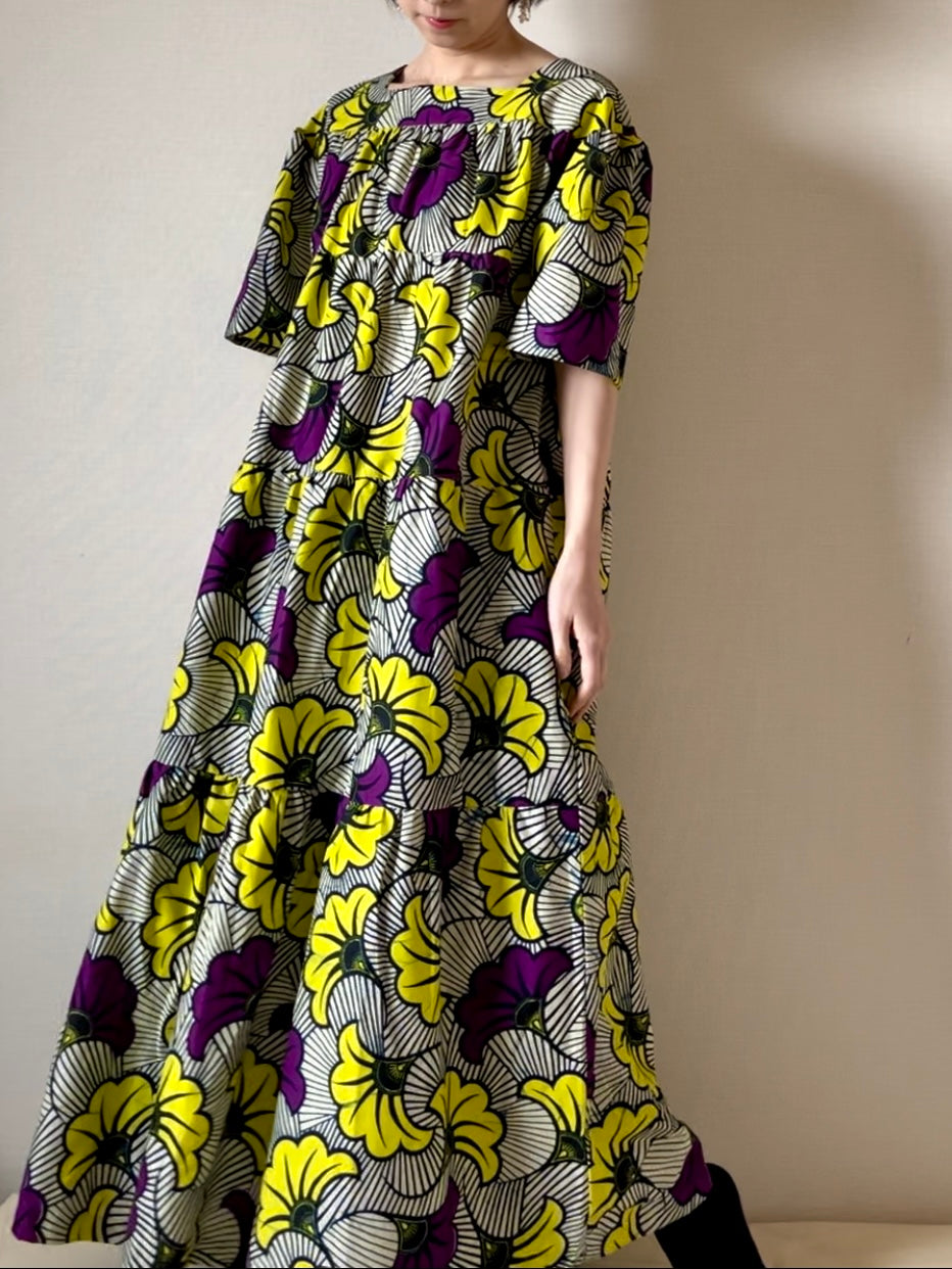 African Batik Dress (Marriage Pattern)