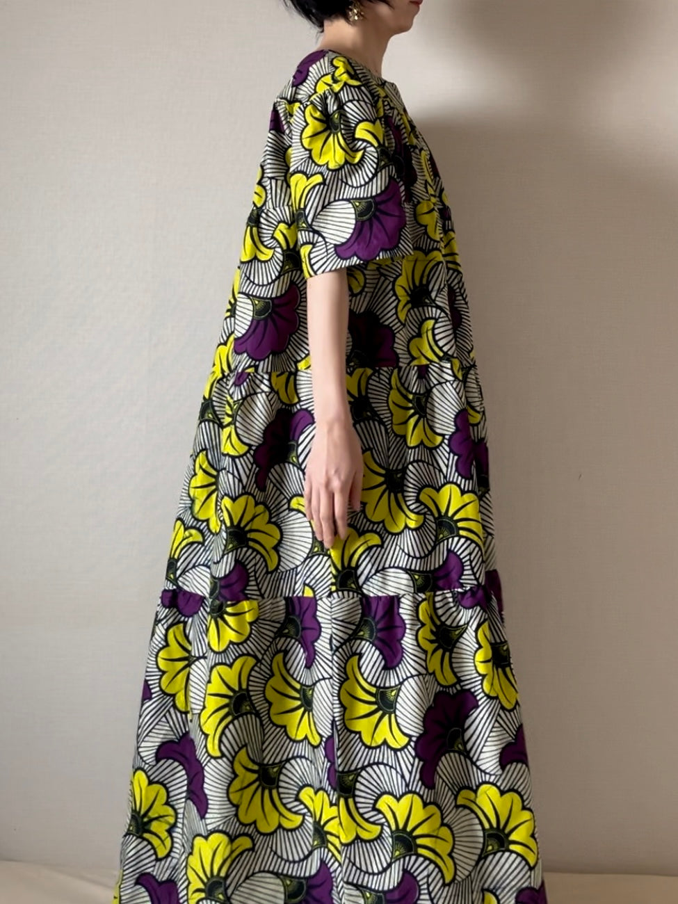 African Batik Dress (Marriage Pattern)