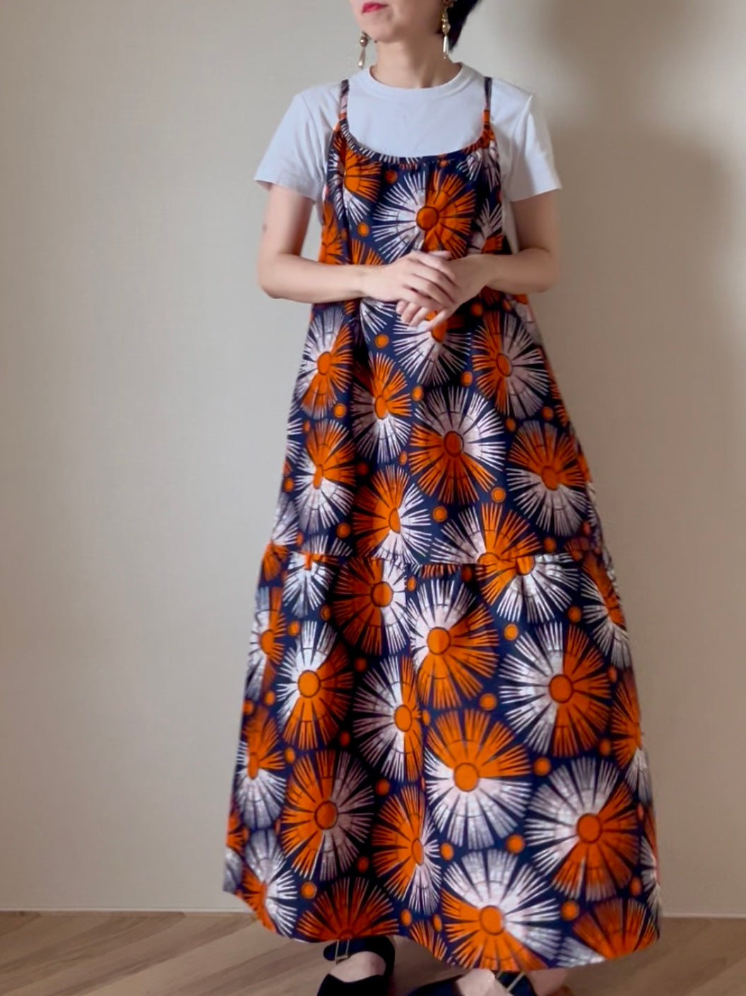 【再販/即納】バティックキャミワンピース(16柄)