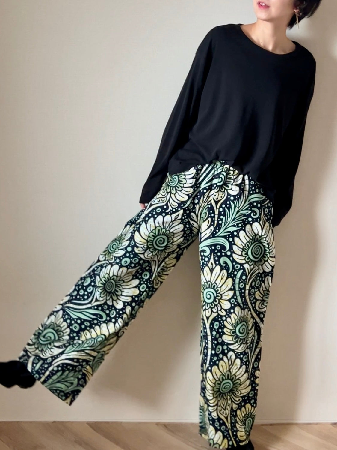 【即納】ストレートパンツ(5柄)