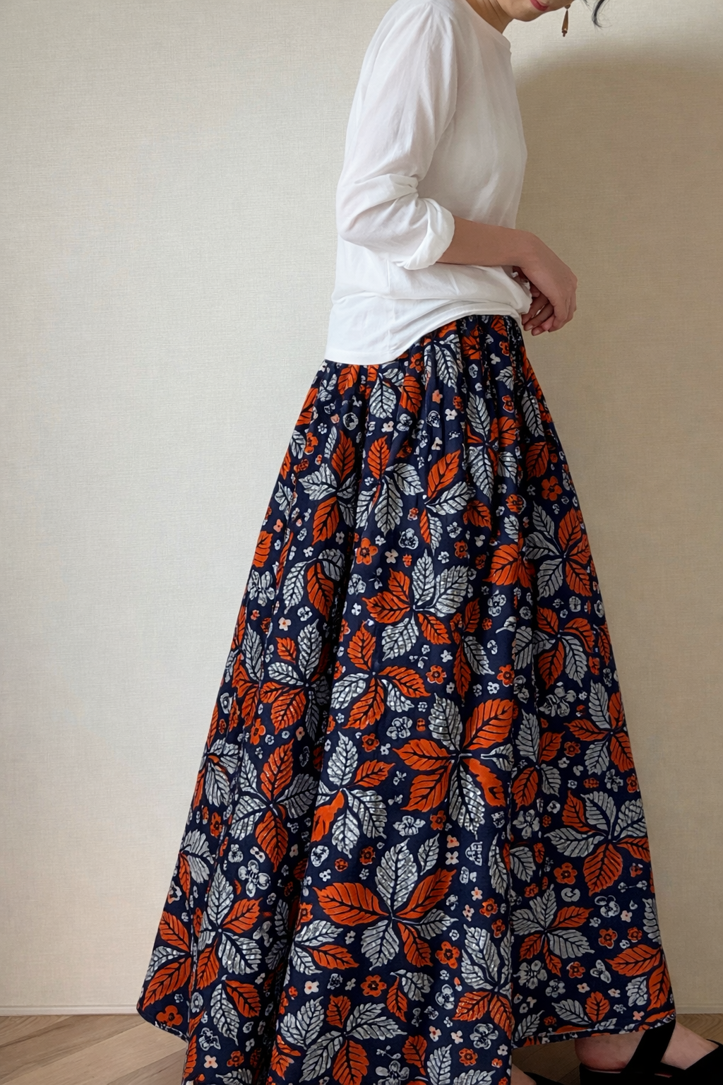 Selectable design [Made to order] Blue circle pattern