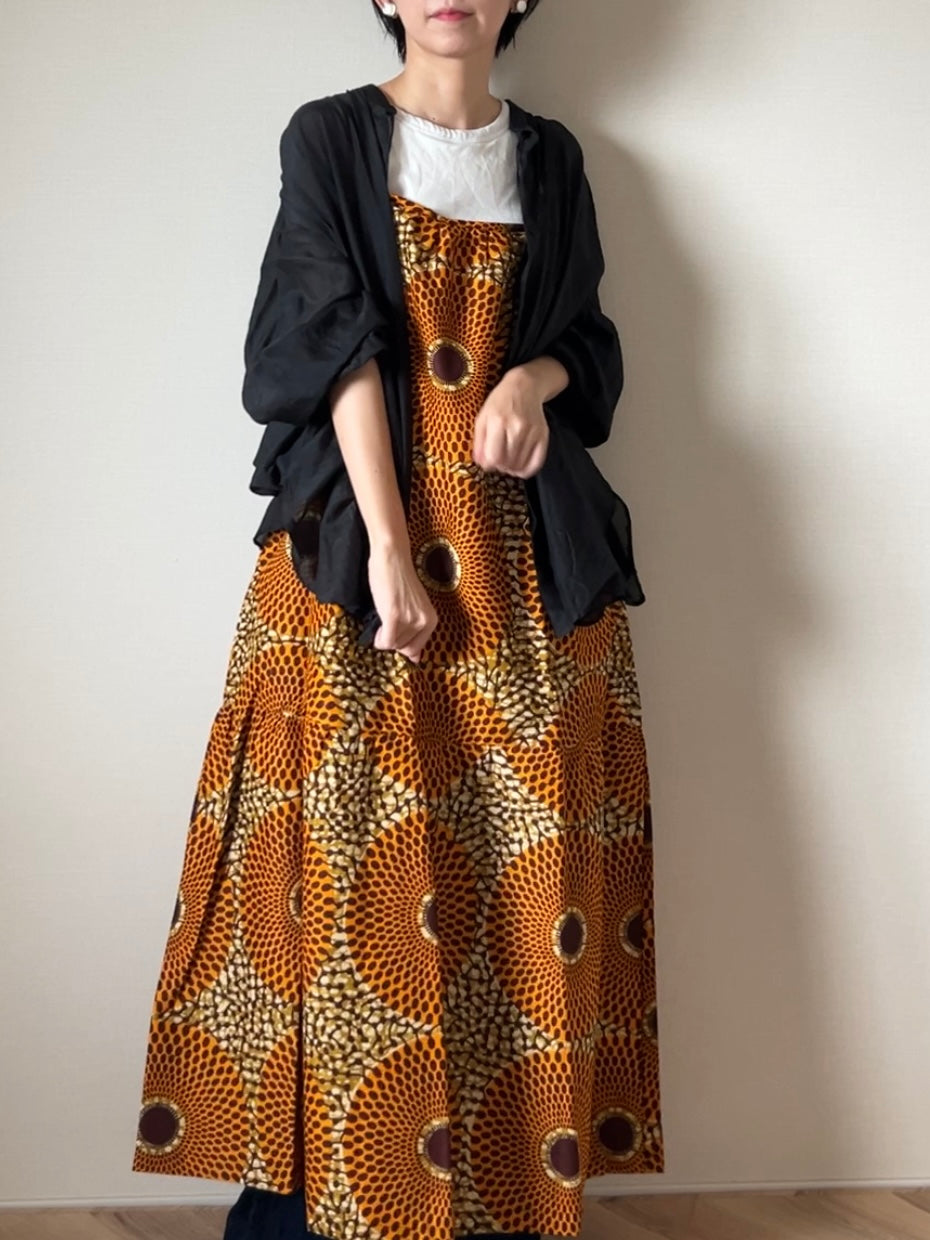 【再販/即納】バティックキャミワンピース(16柄)