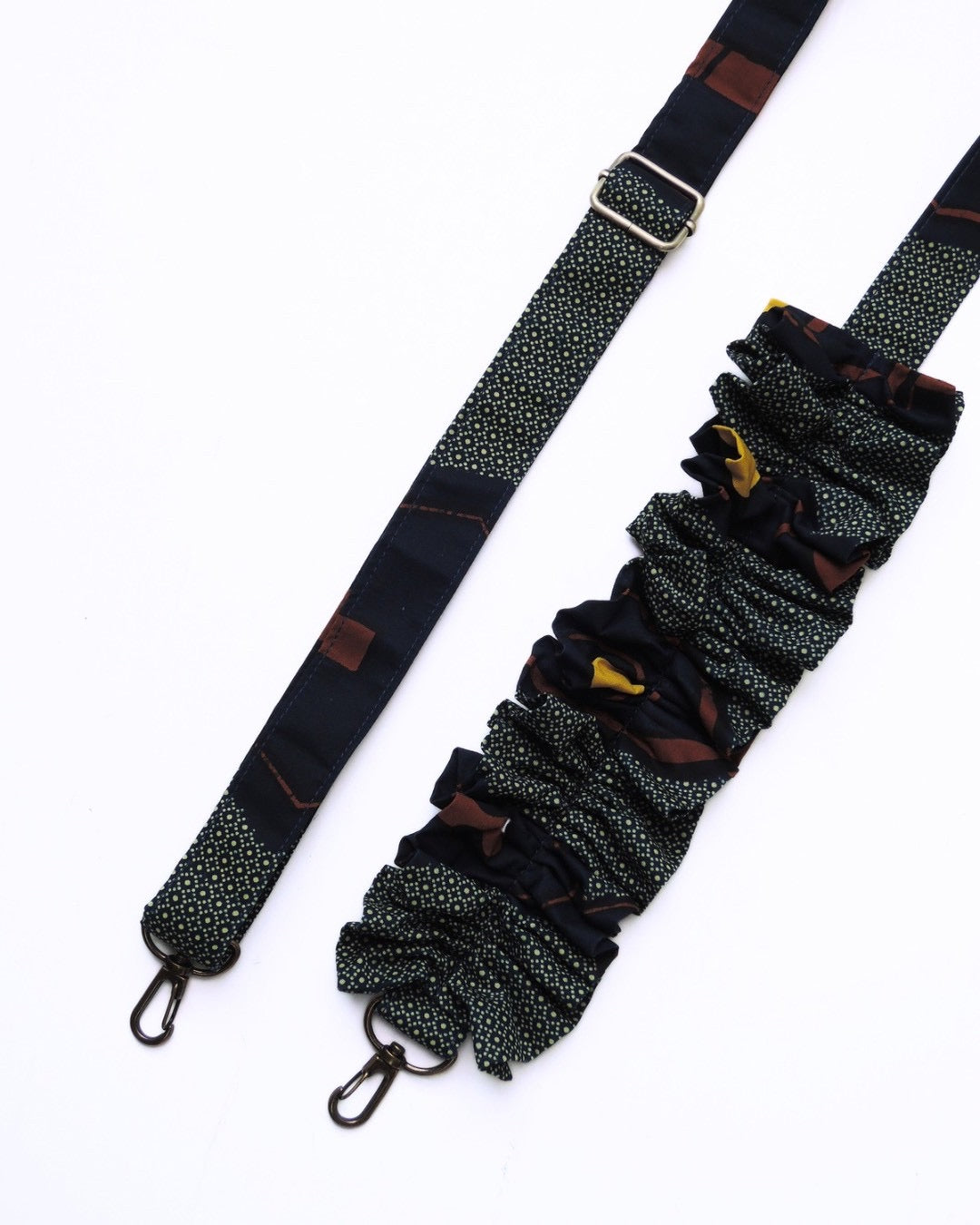 【受注】3way／Heritage gather Bag（裏地柄はランダム）