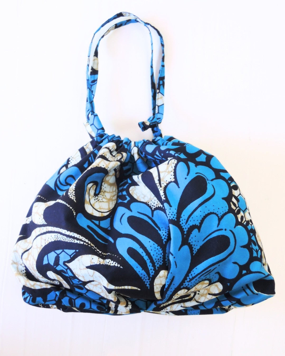 【受注】3way／Heritage gather Bag（裏地柄はランダム）