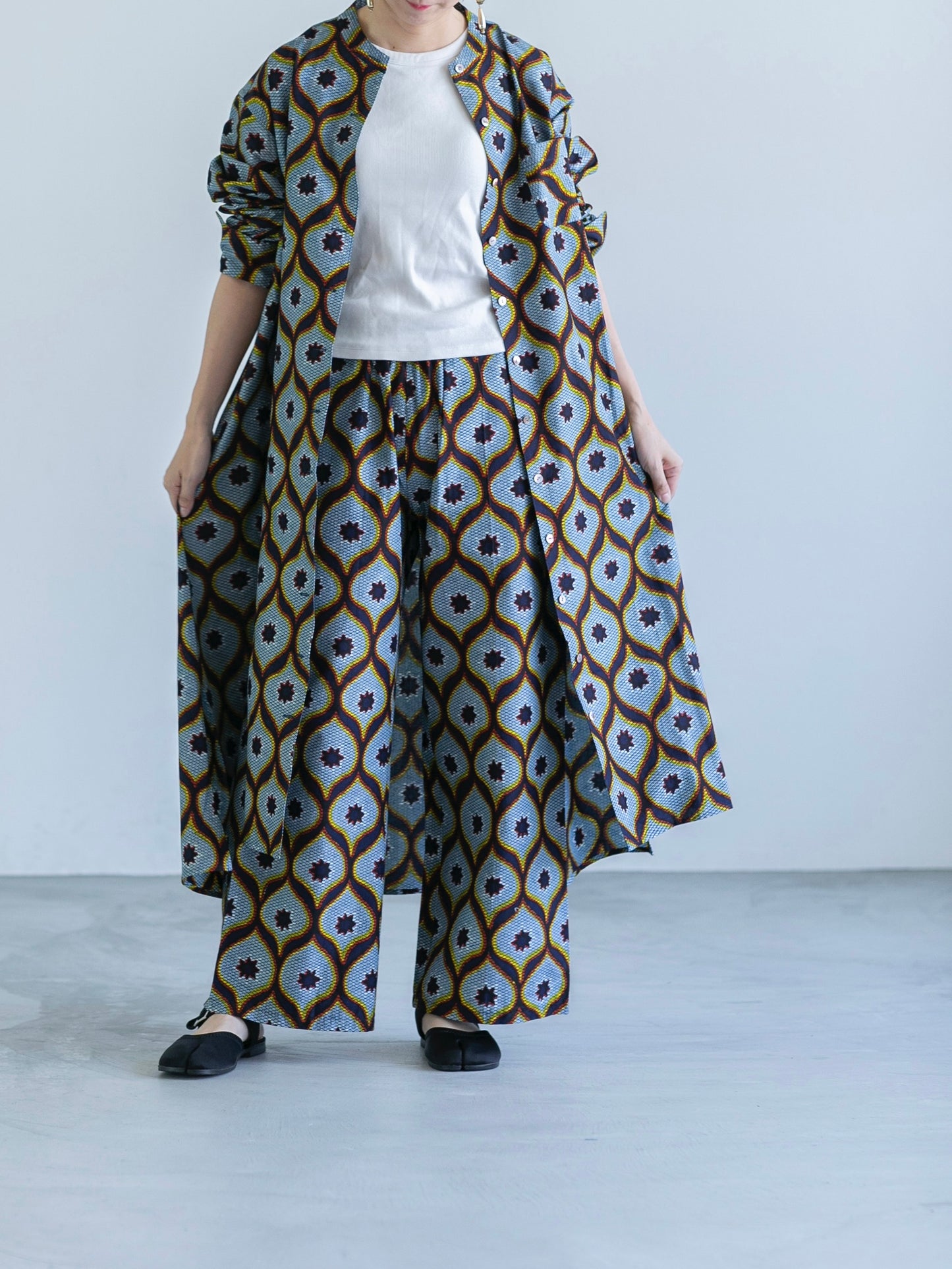 【再販/即納】ドレスシャツコート(7柄)