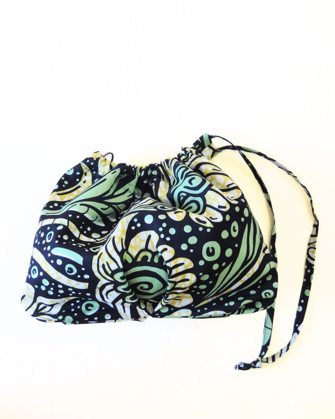 【受注】3way／Heritage gather Bag（裏地柄はランダム）