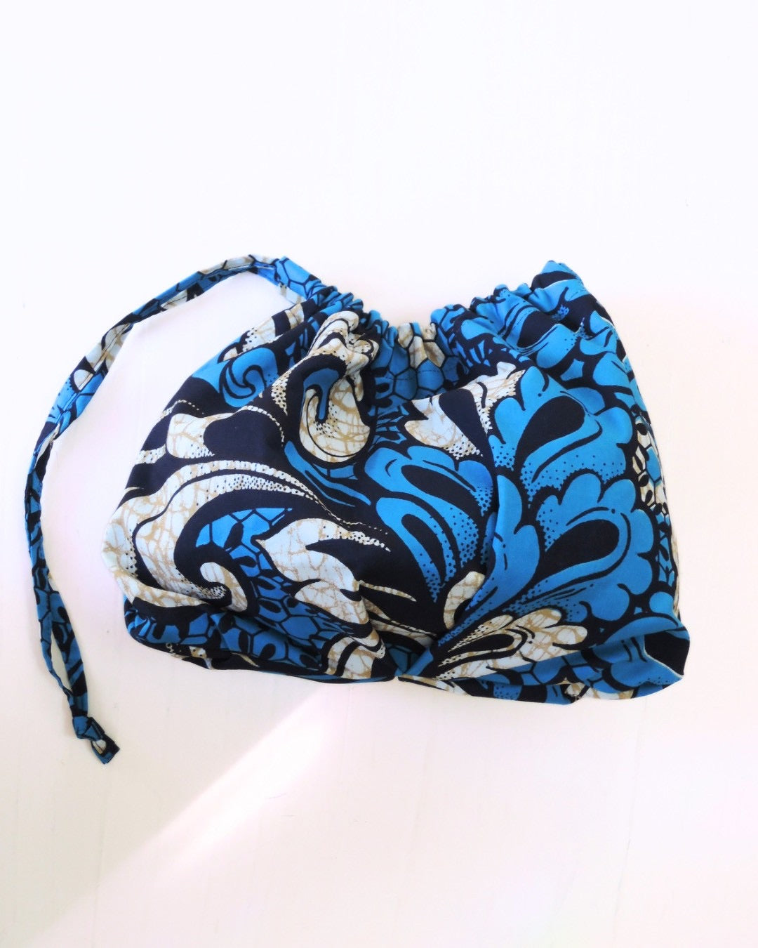 【受注】3way／Heritage gather Bag（裏地柄はランダム）