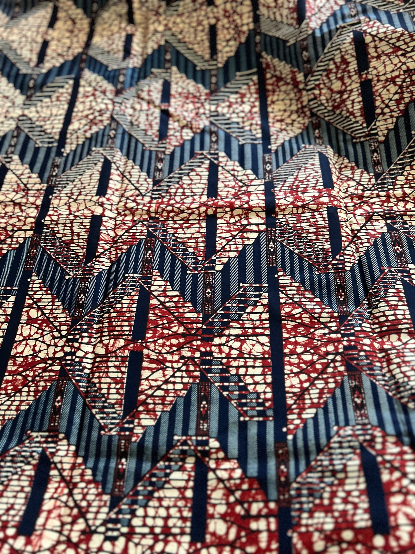 [Made to order] Plain x Batik: Volume sleeve dress