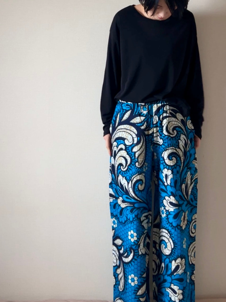 【即納】ストレートパンツ(5柄)