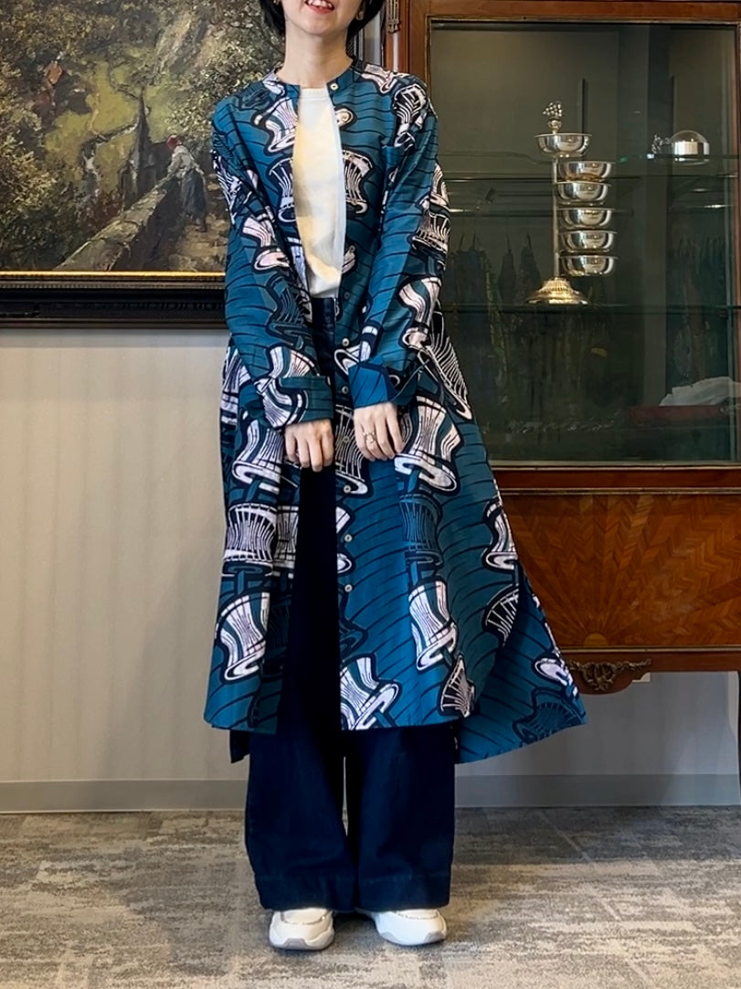 【再販/即納】ドレスシャツコート(7柄)