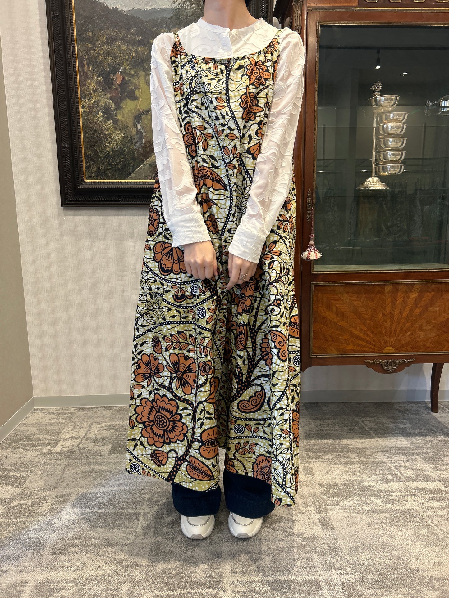 【再販/即納】バティックキャミワンピース(16柄)