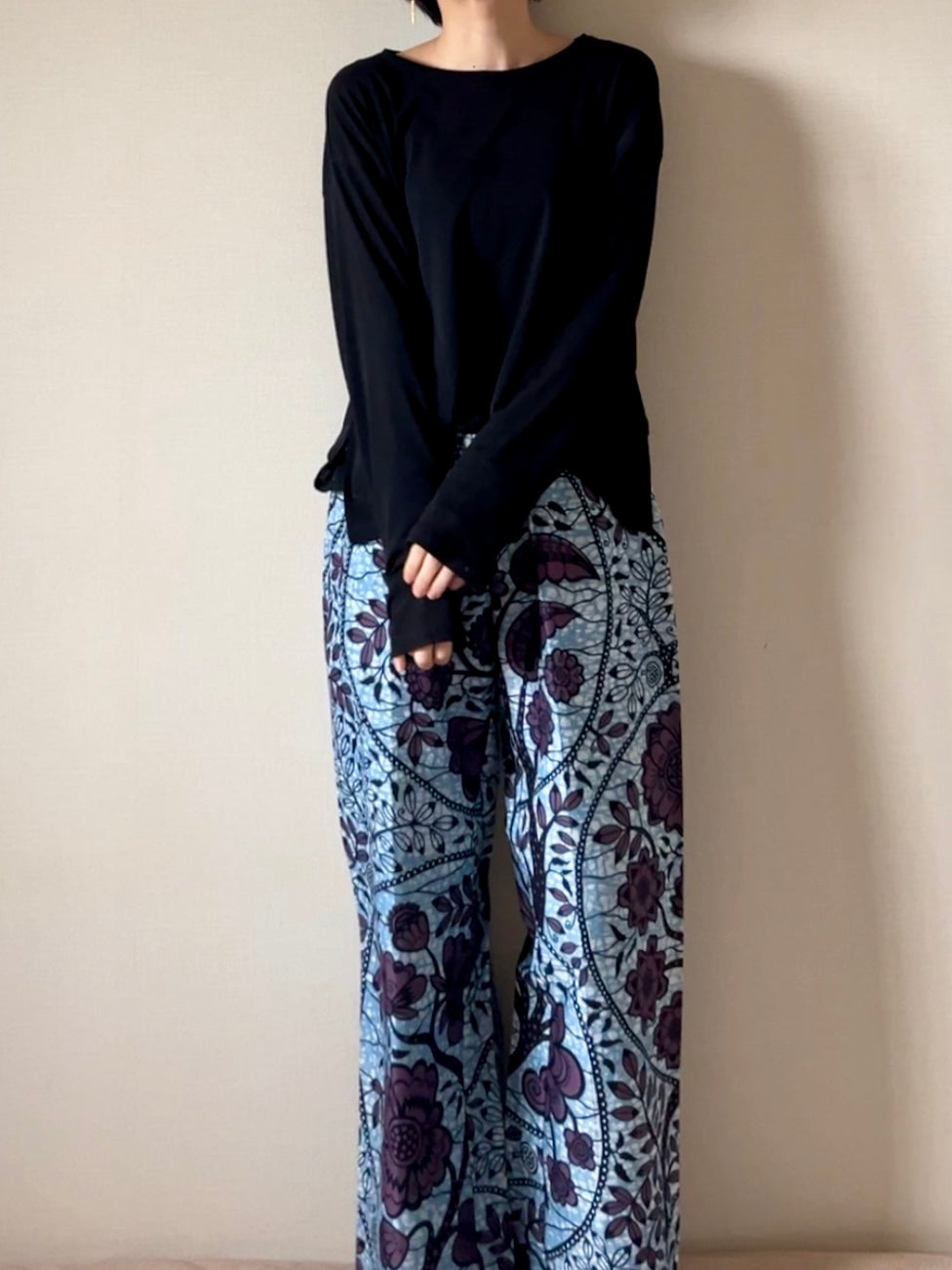 【即納】ストレートパンツ(5柄)