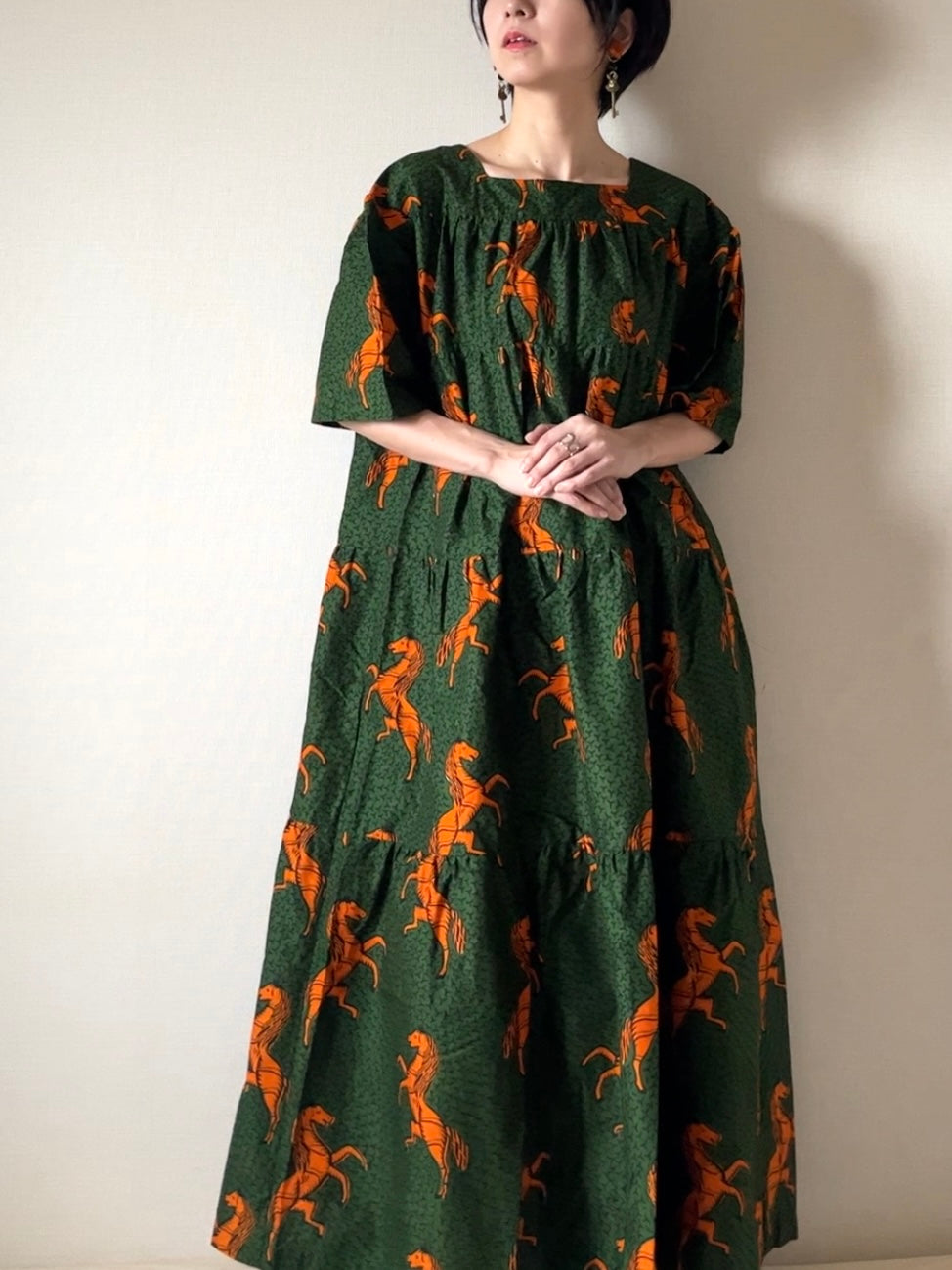 ワンピース – アフリカンバティックワンピースJua