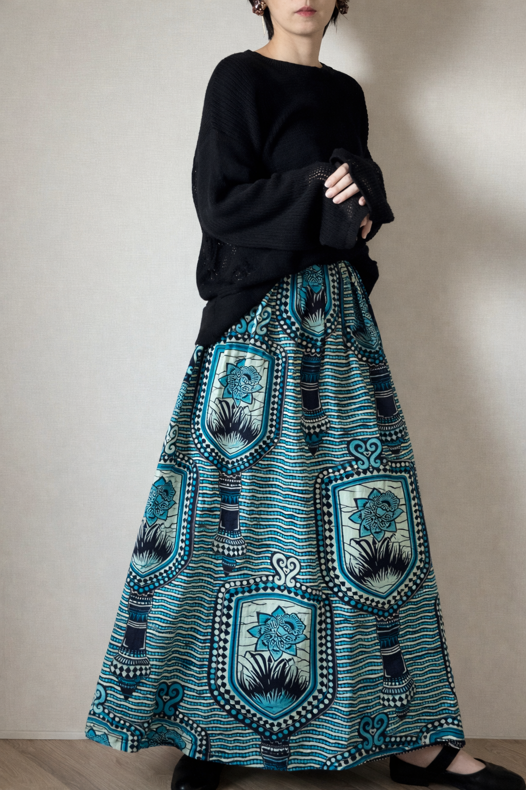 【受注】手鏡柄・贅沢ロングJua Tall