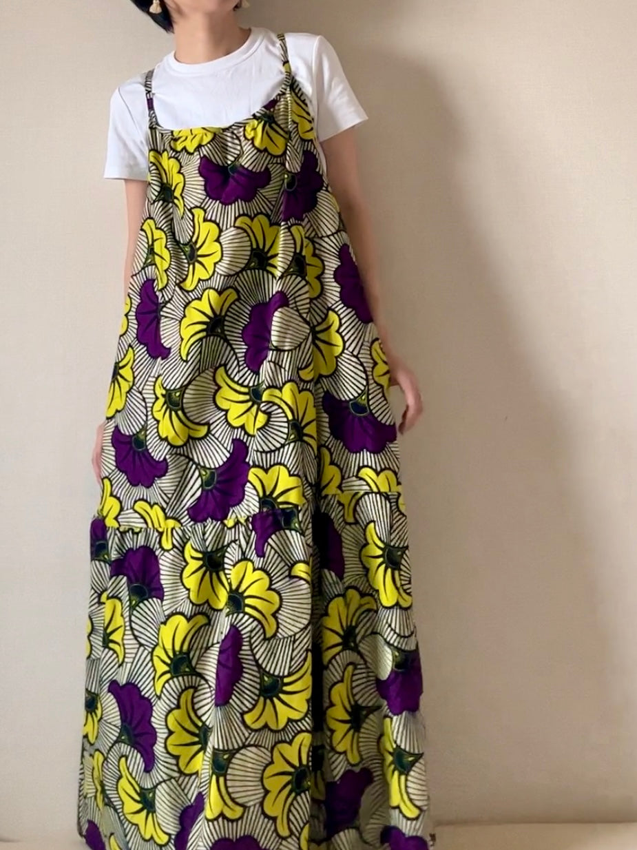 【再販/即納】バティックキャミワンピース(16柄)