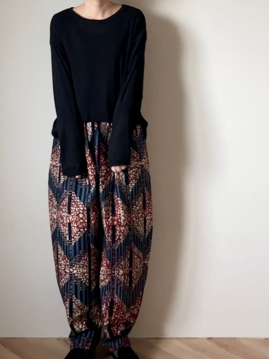 【受注】コクーンパンツ（7柄）