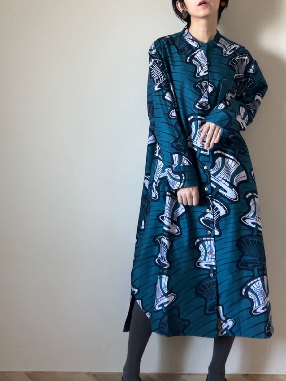 【再販/即納】ドレスシャツコート(7柄)