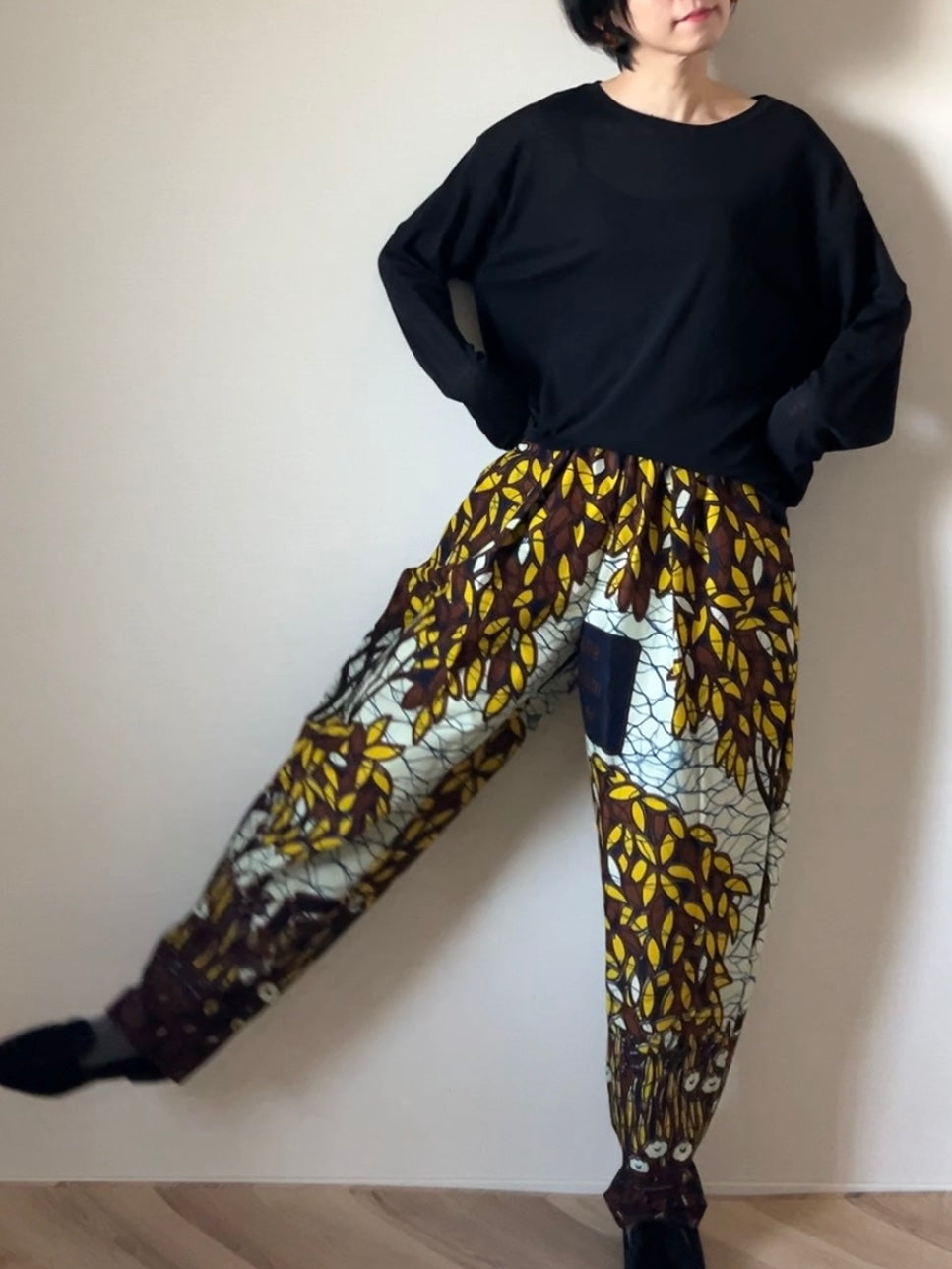 【受注】コクーンパンツ（7柄）