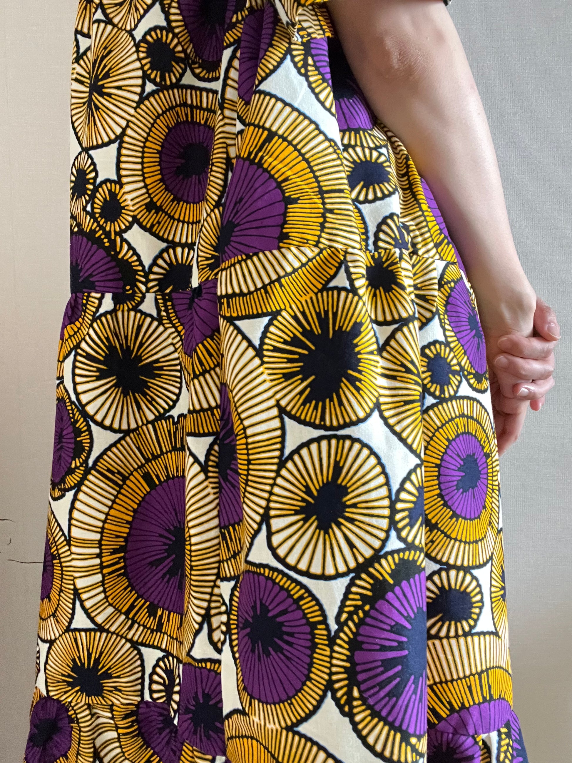 アフリカンバティックワンピース(みずくらげ柄) – アフリカン アフリカンバティックワンピース(みずくらげ柄) – アフリカン